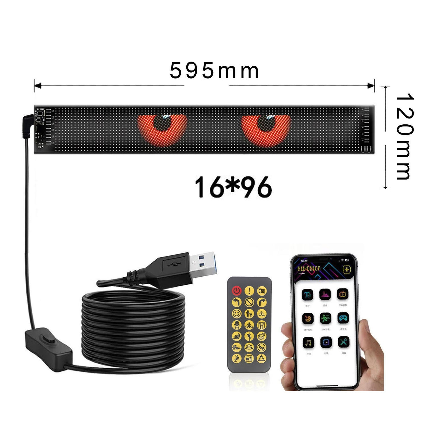 Usb Flexible Bluetooth Smart Screen for windows